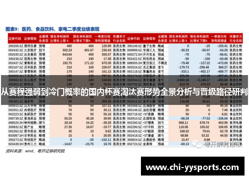 从赛程强弱到冷门概率的国内杯赛淘汰赛形势全景分析与晋级路径研判